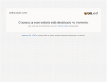 Tablet Screenshot of desbravaclube.com.br